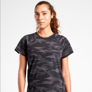 Athleta Ultimate Train Camo Tee
